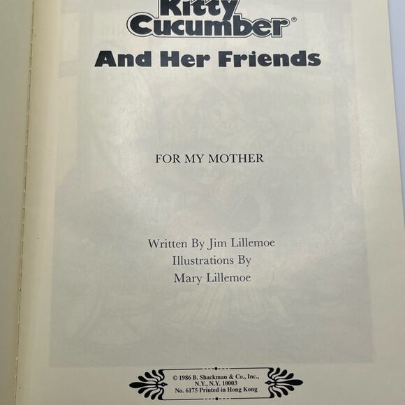 1980s Kitty Cucumber notebook and illustrated book, NWT - Picture 6 of 12